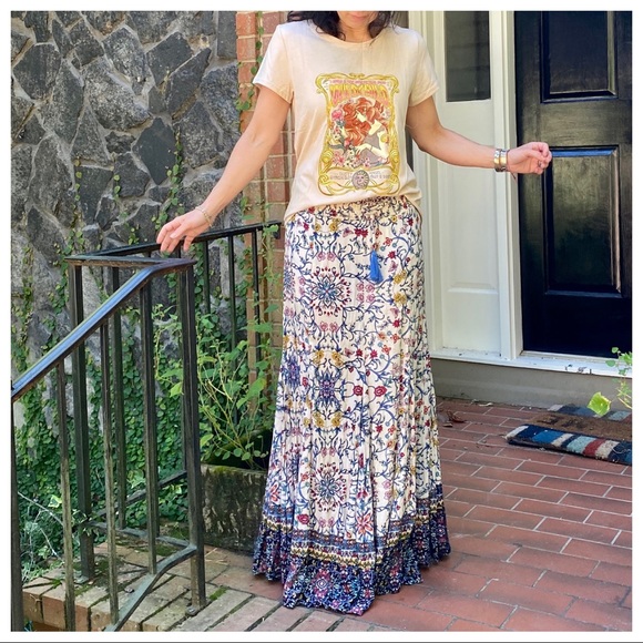 ✨LAST ONE✨Boho Gypsy Chic Maxi skirt - Picture 7 of 8